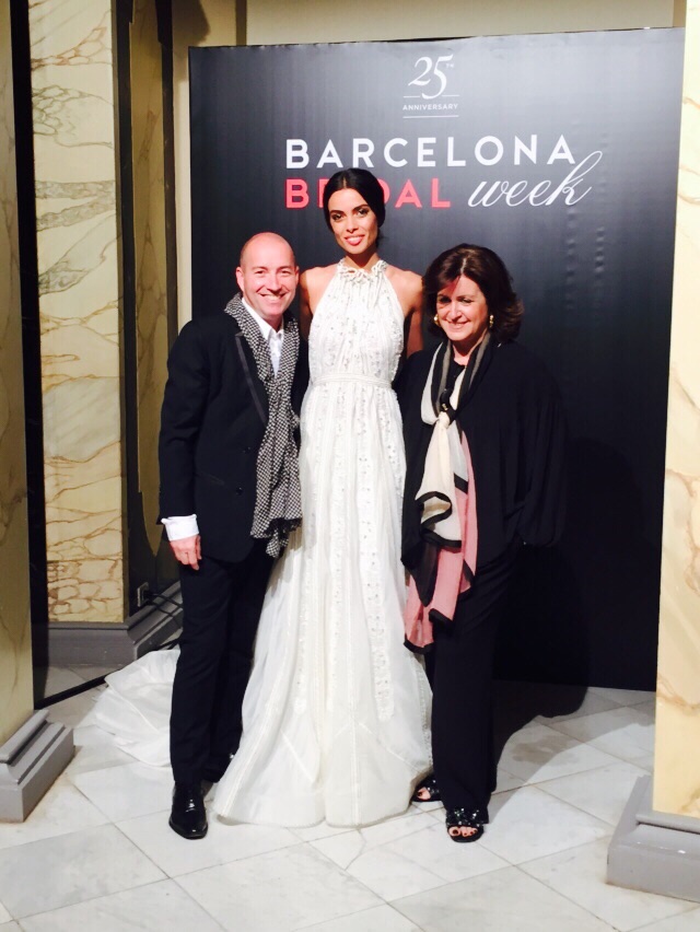 Marco & Maria takes part in the celebration of the 25th anniversary of the Barcelona  Bridal Week - M&M